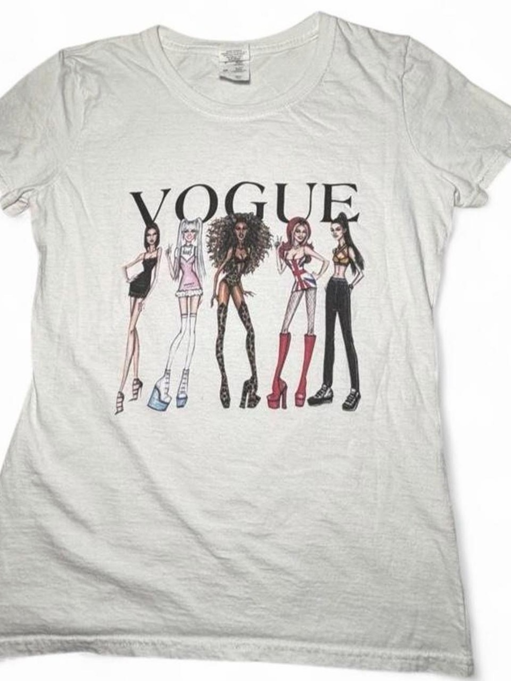 Y2K Vogue Spice Girls Dolls Tee